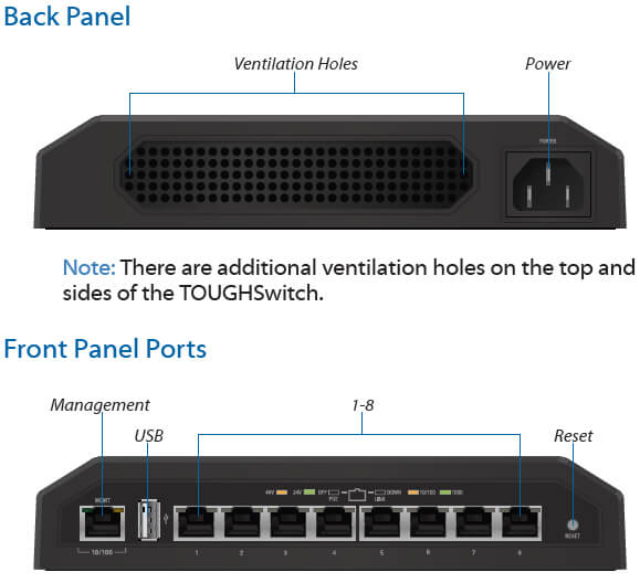 Ubiquiti / TOUGHSwitch(TM) Advanced Power over Ethernet Switches