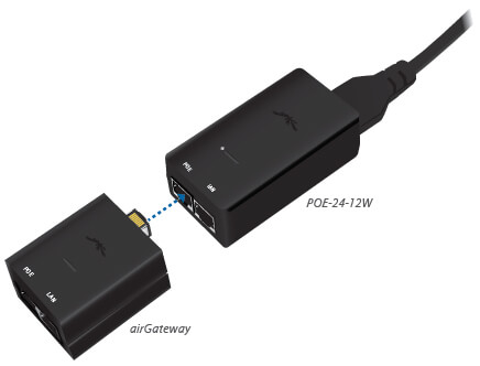 Ubiquiti PoE Adapter Compatibility with the airGateway