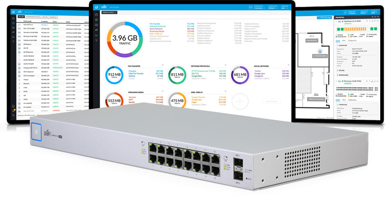 Ubiquiti Networks US-16-XG 10G 16-Port Managed Aggregation Switch