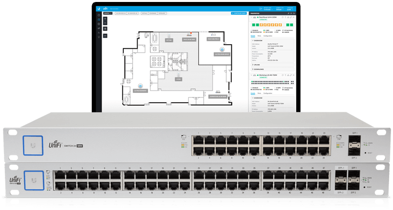 Ubiquiti UniFi Switch US-16-150W - switch - 16 ports - managed